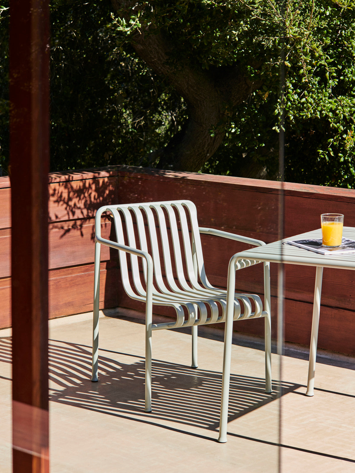 Palissade Dining Armchair - Sky Grey