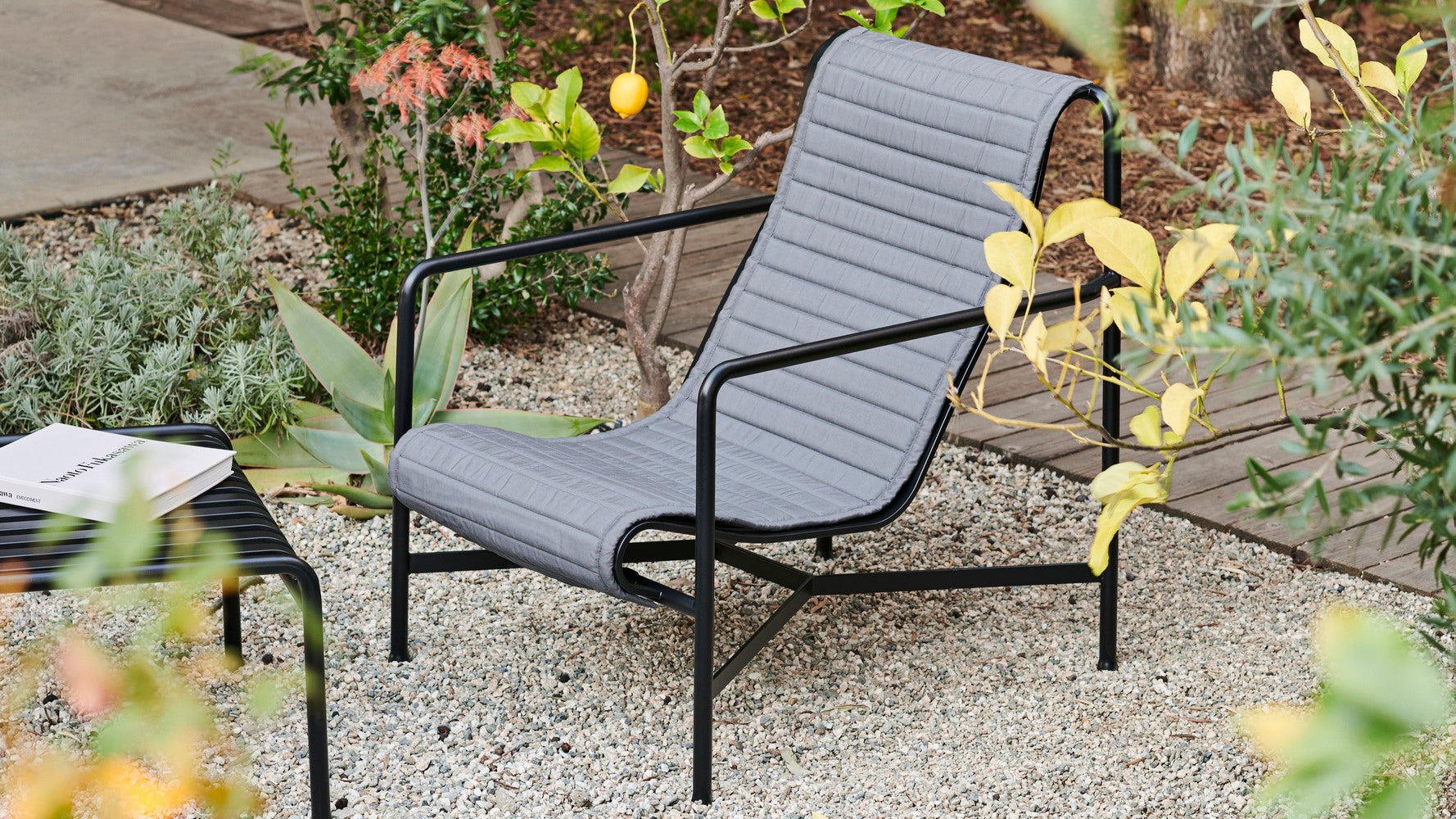 Palissade Lounge Chair High - Anthracite
