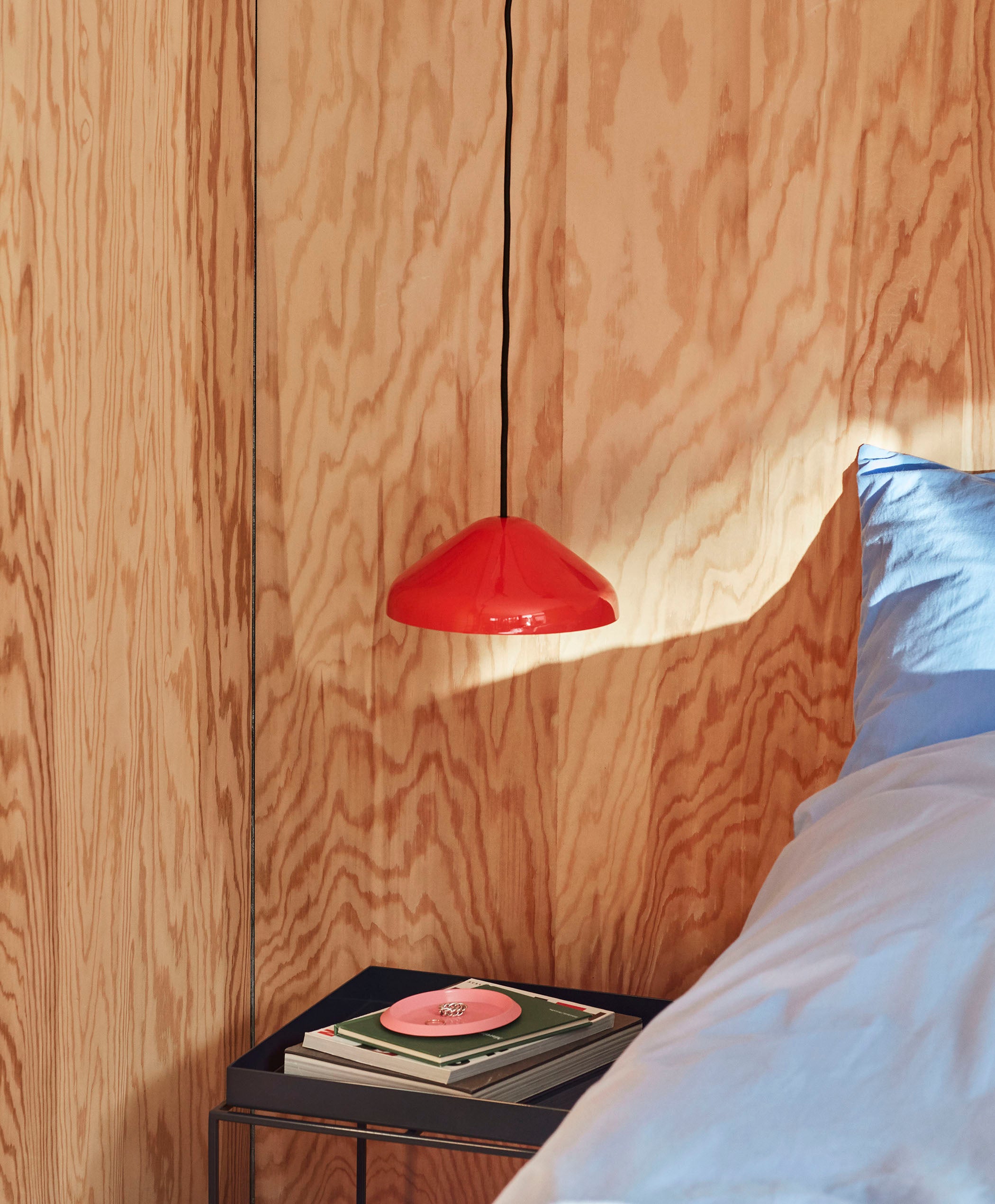 Pao Steel Pendant Ø23 - Red