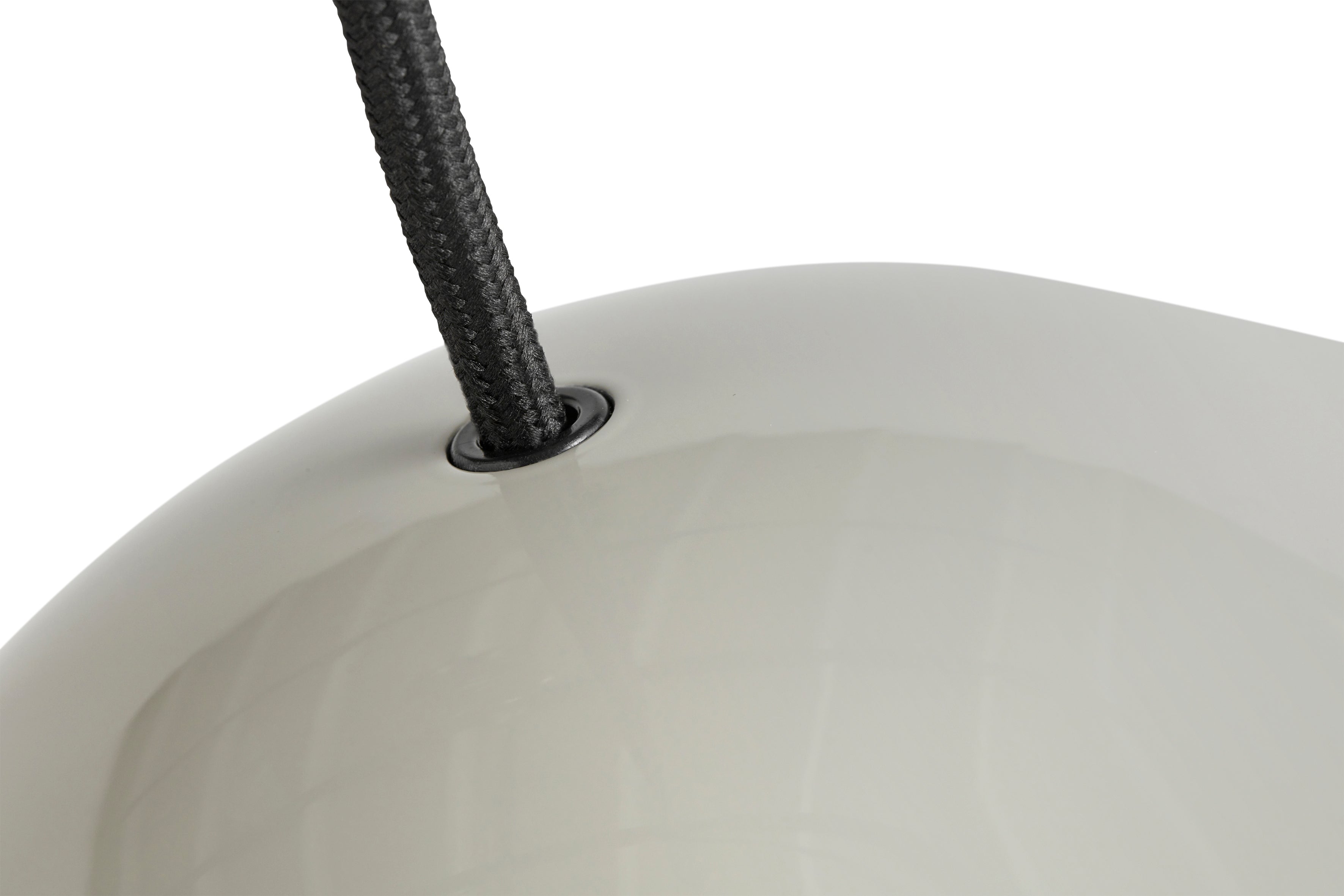 Pao Glass Pendant - White