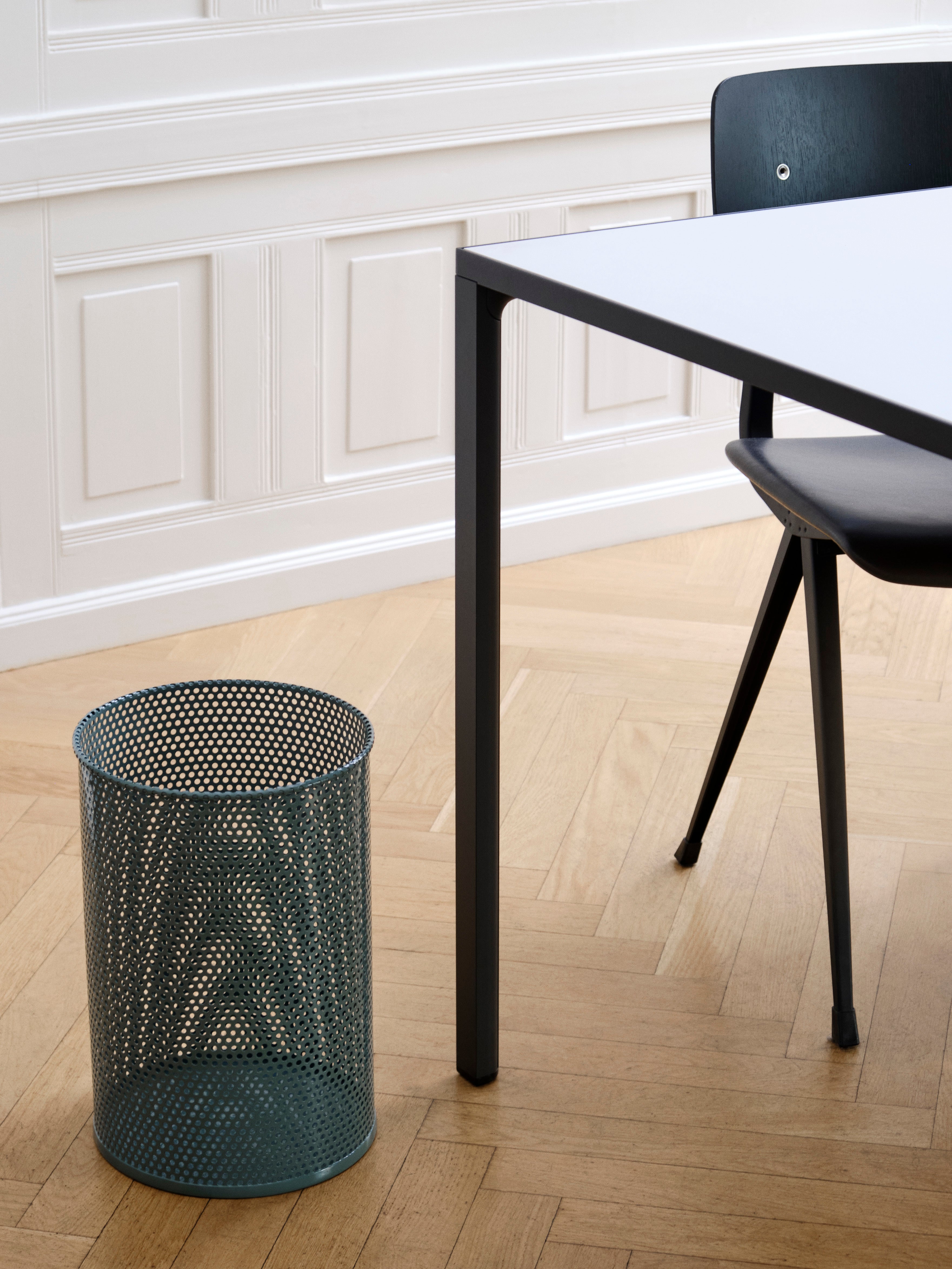 Perforated Bin M - Sage green