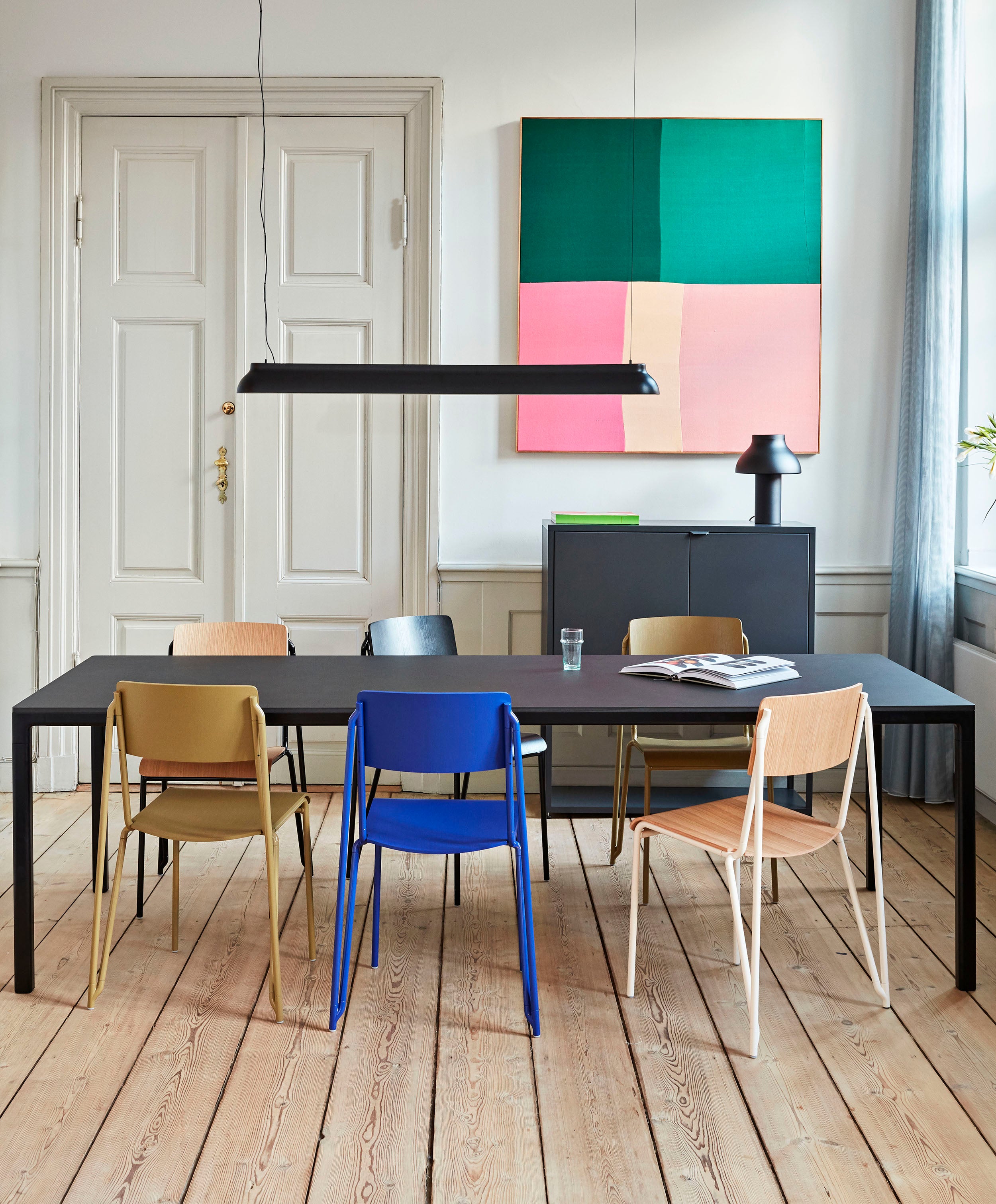 Petit Standard Chair - Clay Steel, Clay Seat & Back