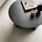 Masă de cafea Plateau Round - negru