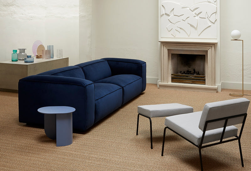 Plateau Side Table - Pigeon Blue