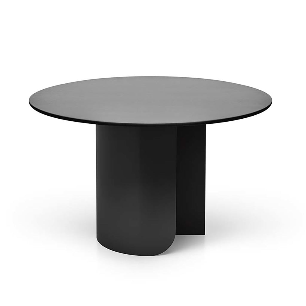 Masă de dining Plateau rotundă - Negru