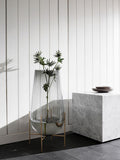 Plinth cub - Carrara