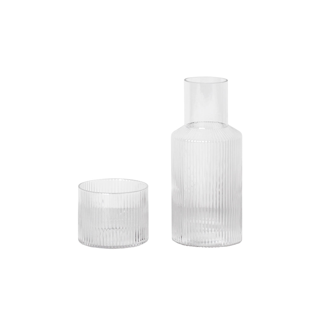 Set Ripple carafă si pahar mic