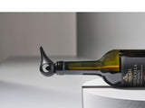 Dop pentru sticle de vin Rocks - Bird, Negru