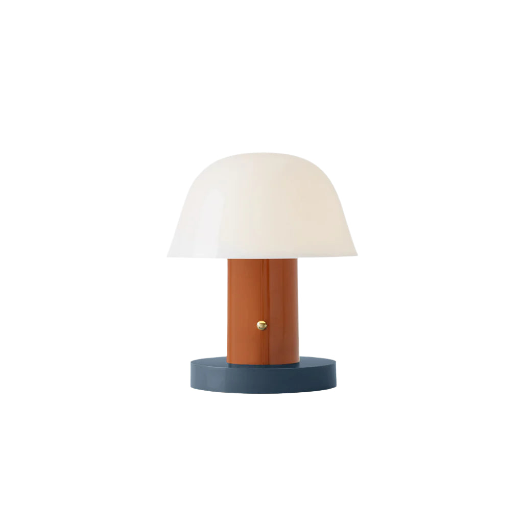 Lampă portabilă Setago JH27 - Ruginiu & Bleumarin