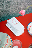 Set de 4 Șervețele Sobremesa - Alb