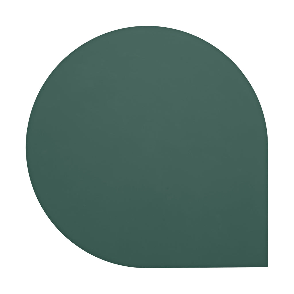Suport de farfurii Stilla - Verde închis - Set de 2