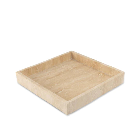Travertine Square Tray