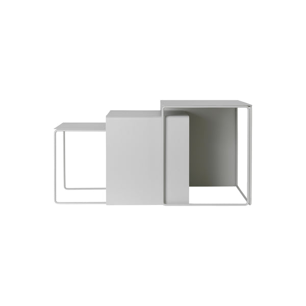 Masă de cafea Cluster (set de 3)