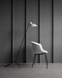 Lampadar VV Cinquanta - Structură neagră, reflector alb