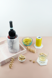 Răcitor de vin - marmură albă