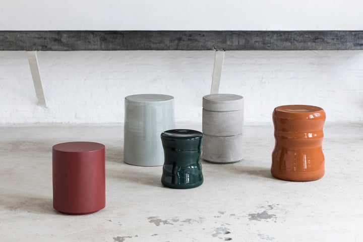 Round Concrete Stool Marie