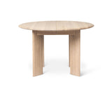 Masă Bevel Extensibilă - White Oiled Oak