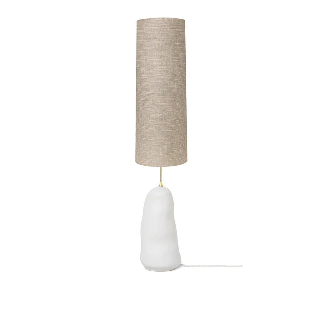 Lampă Hebe L Abajur Sand - Bază off white