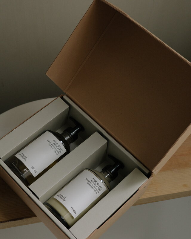 Gift Box - Săpun lichid + Loțiune de mâini - Apothecary