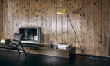 Lampadar VV Cinquanta - Structură Mondrian, reflector galben
