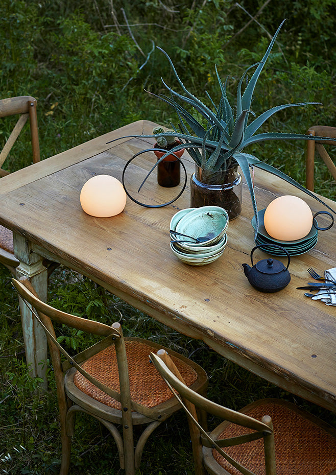 Circ Portable Table Lamp - Black