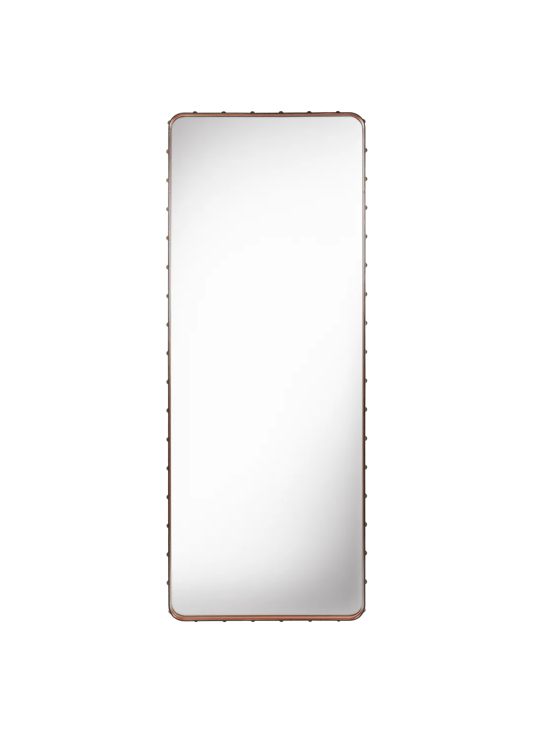 Oglindă Adnet Rectangular - Tan Leather
