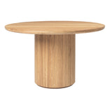 Masă De Dining Moon Rotundă - Solid Oak Oiled