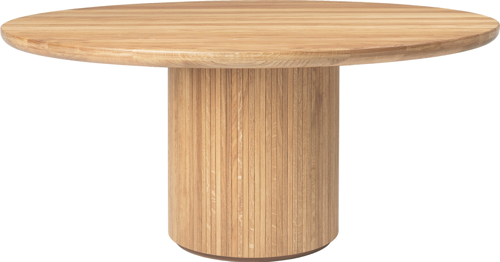 Moon Dining Table Round - Solid Oak Oiled