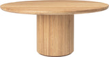 Masă De Dining Moon Rotundă - Solid Oak Oiled