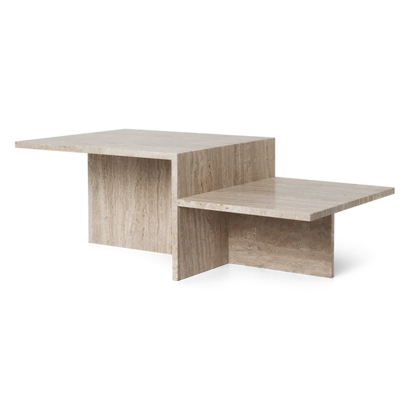 Distinct Coffee Table - Travertine