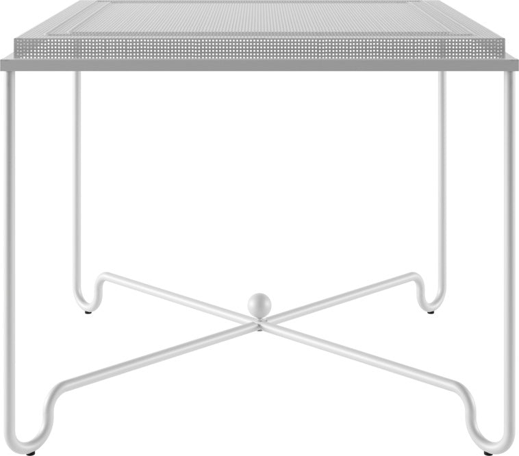 Masa de dining Tropique - Alb Semimat