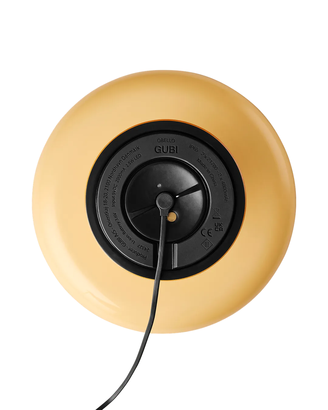 Obello Portable Lamp - Mellow Yellow