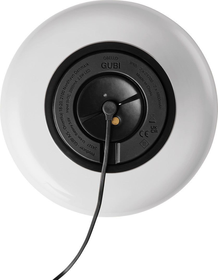 Obello Portable Lamp - Pearl White