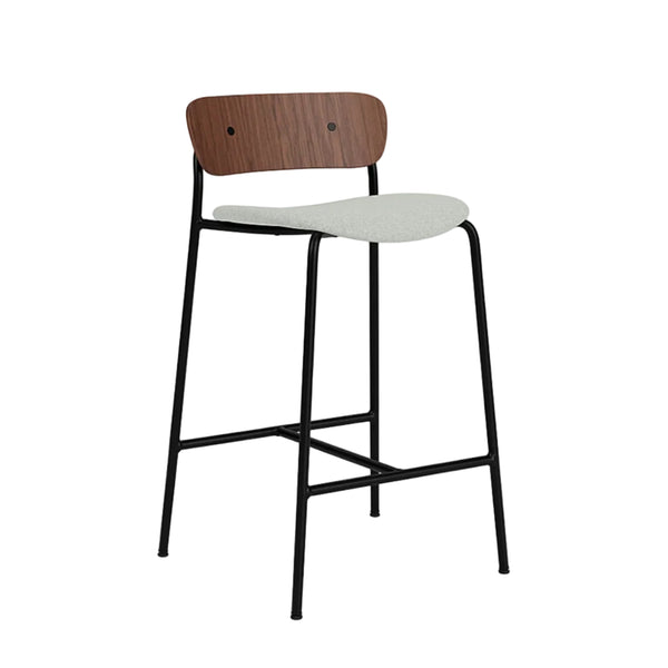 Pavilion AV8 Counter chair - Lacquered Walnut
