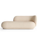 Rico Divan - Right - Brushed Off-White