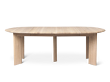 Bevel Table Extendable - White Oiled Oak