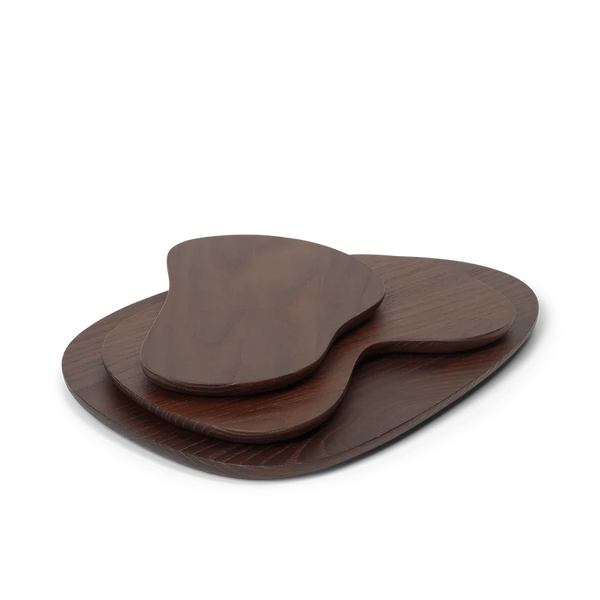 Set de 3 platouri de servire Cairn