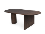 Pylo Dining Table Dark Stained Oak