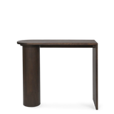 Pylo Console Table - Dark Stained Oak