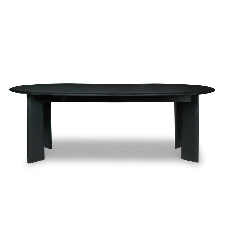 Bevel Table Extendable - Black Oiled Beech