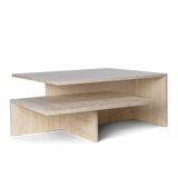 Distinct Grande Duo Coffee Table Travertine