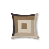 Perna Border Patchwork - Coffee/Dark Sand