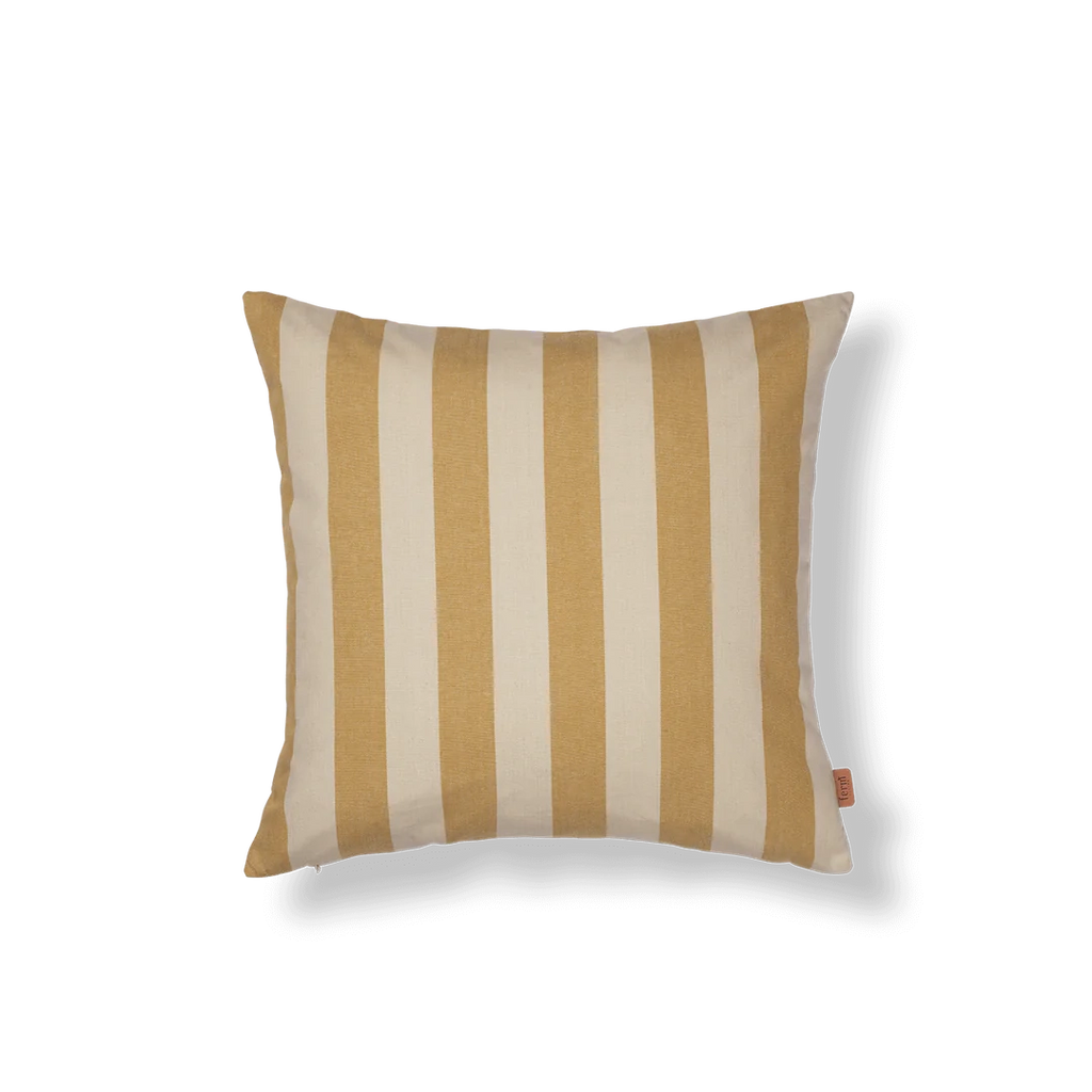 Strand Outdoor Cushion Cover - Warm Yellow/Parchment