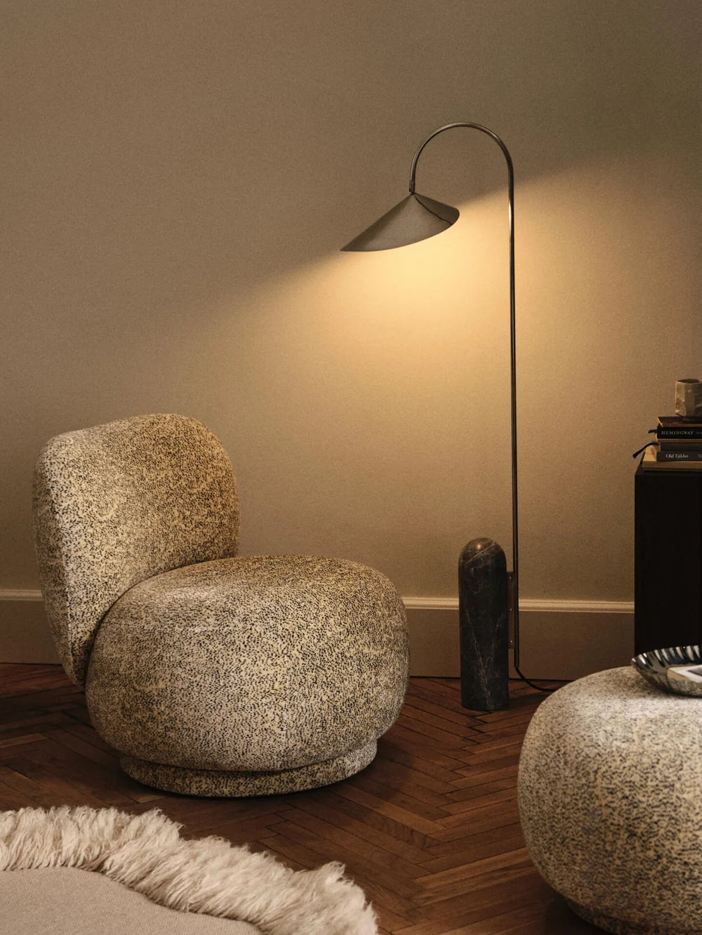 Arum Floor Lamp - Stainless Steel