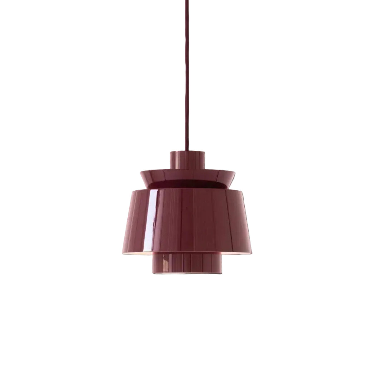 Utzon Pendant JU1 - Dark Burgundy