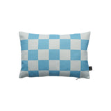 Checks Cushion S - BLUE