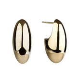 Pebble Earrings - Gold Vermeil