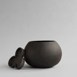 Urchin Plant Pot, Medio - Coffee