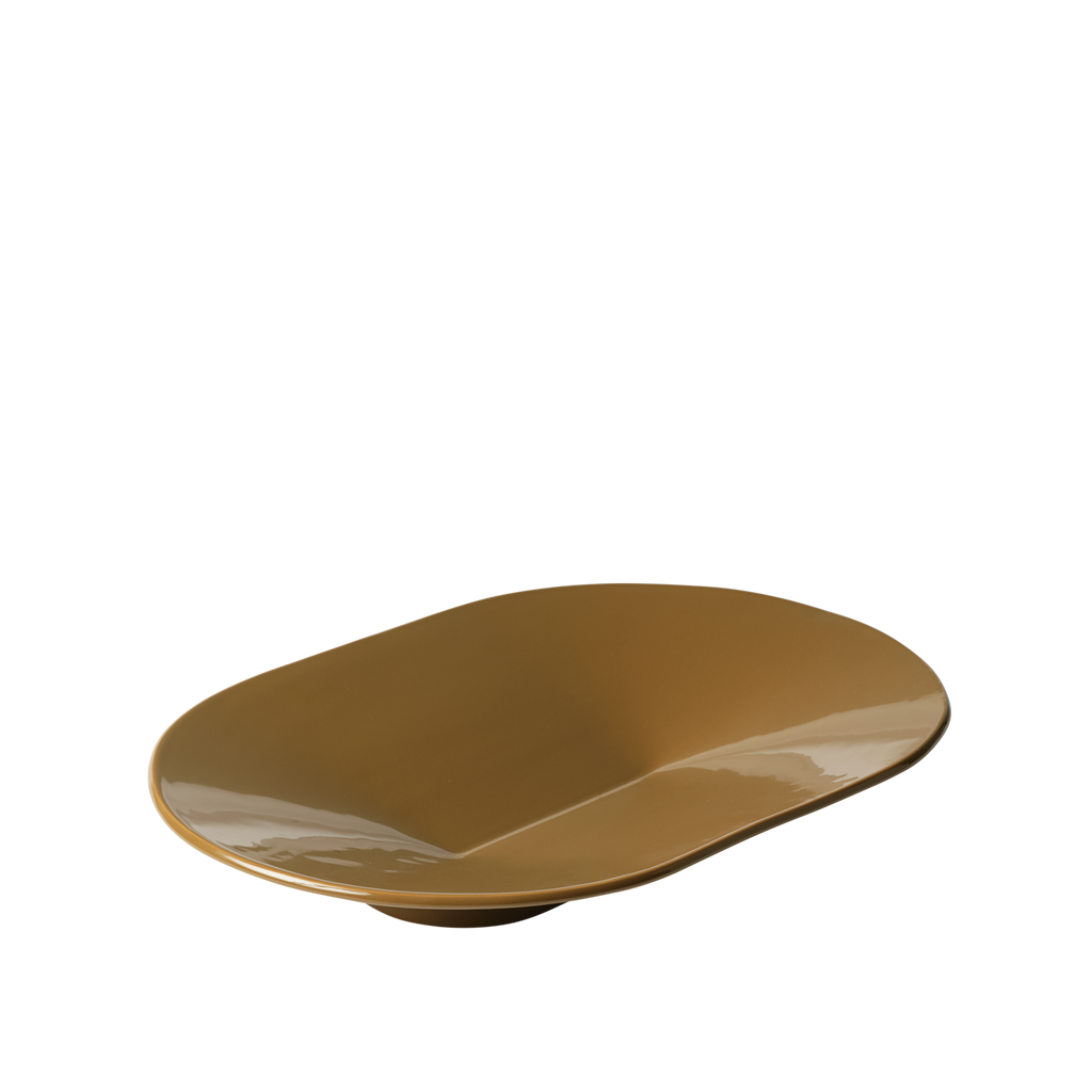 Mere Bowl 52 x 36 cm - Brown Green