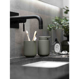 Zone Ume Toothbrush Mug Olive Green